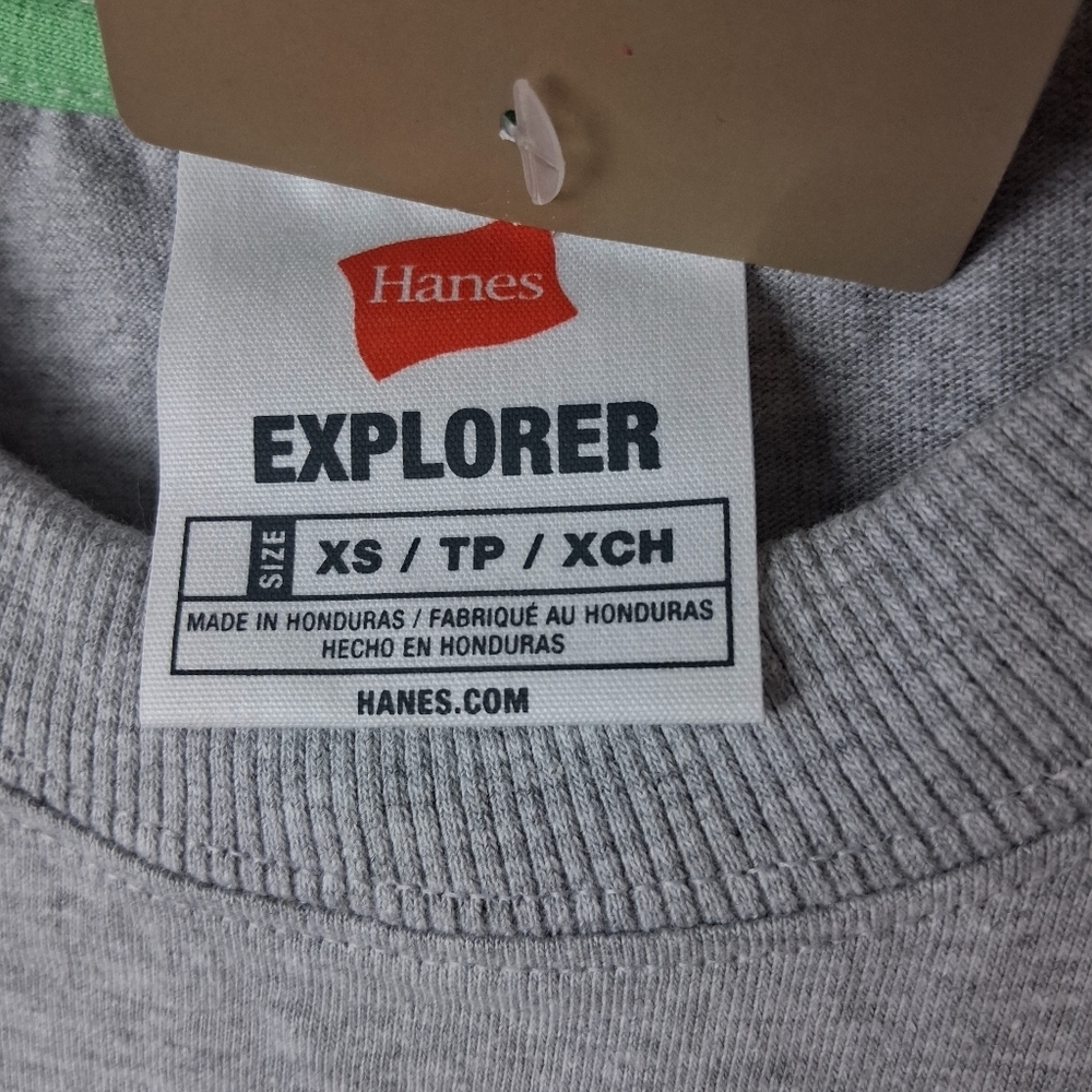 Hanes XS Boys Tee - Picture 4 of 5